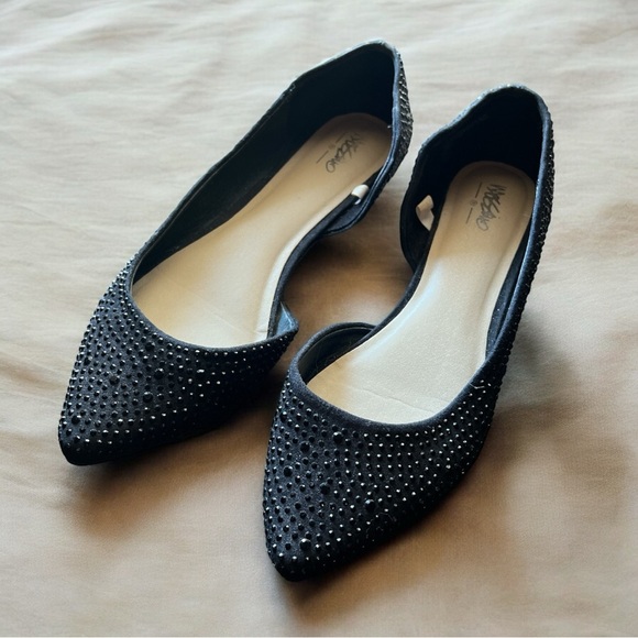 Mossimo Jeweled Ballet Flats Size 8 - Picture 3 of 4